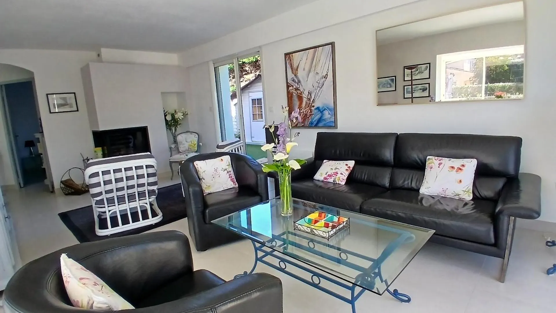 Villa Iris, Climatisee Avec 4 Chambres Et Piscine A Boulouris Sur Mer Saint-Raphael